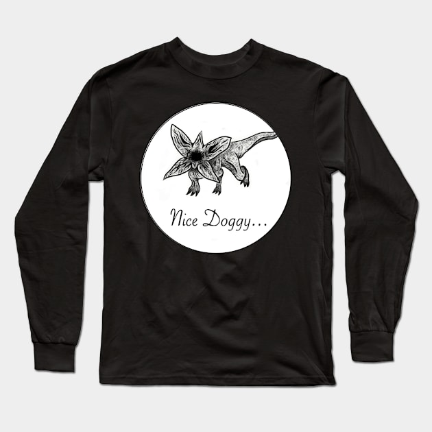 Demodog- Stranger Things Long Sleeve T-Shirt by Anikafox